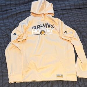 NHL Bruins Cream Hoodie